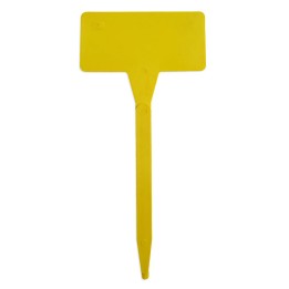 Etiqueta de pincho amarilla para identificar plantas | Tienda de Semillas
