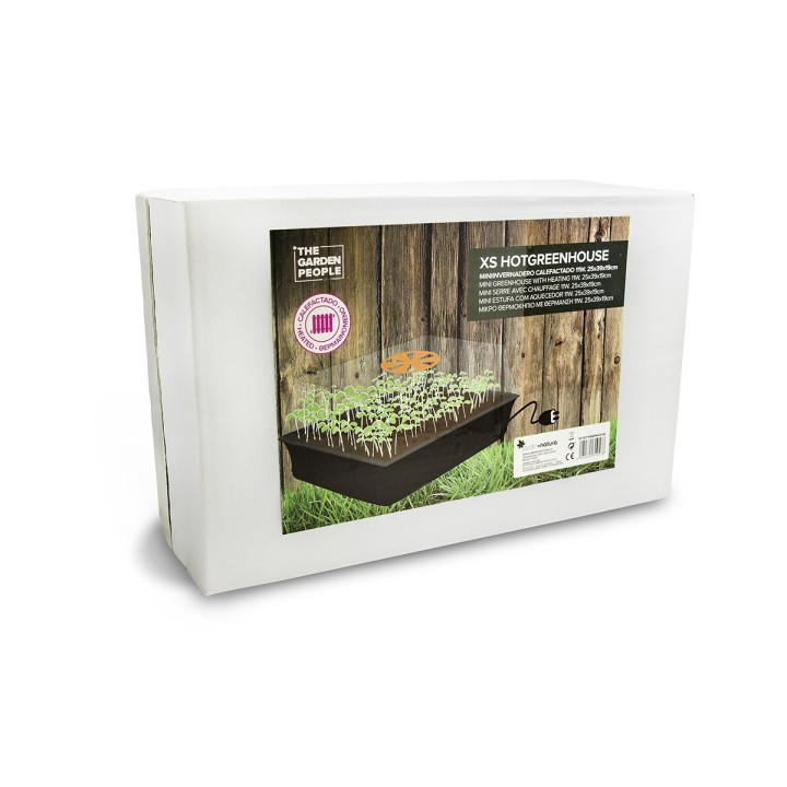 Mini invernadero calefactado – XS HOT GREENHOUSE | EntreSemillas
