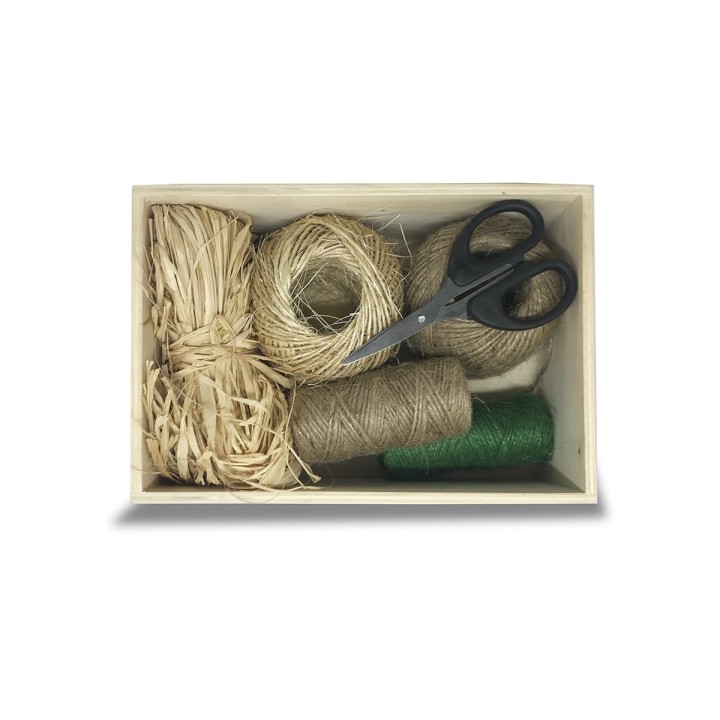 Kit de cuerdas y tijeras, para plantas | EntreSemillas