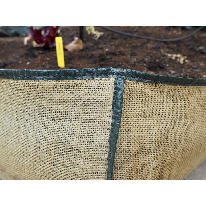 Cama de cultivo de yute 75x75x25 cm | EntreSemillas