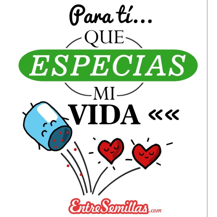 Kit Regalo Semillas San Valentín para ti que especias mi vida