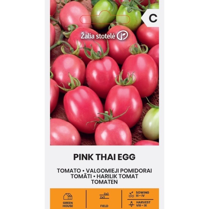 Tomate Huevo Rosa Tailandés - Semillas