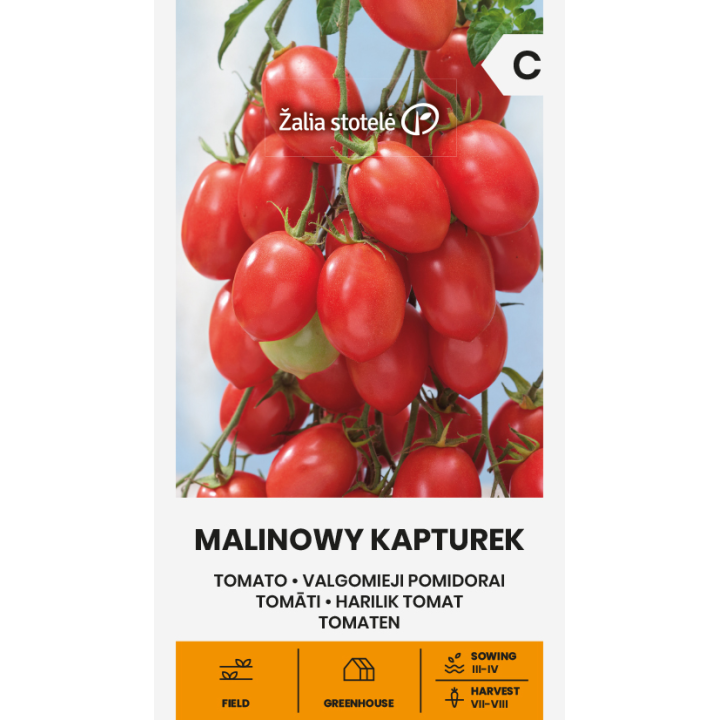 Tomate Caperucita Frambuesa - Semillas