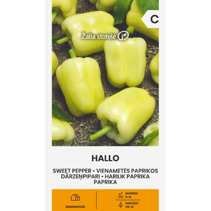 Pimiento dulce Hallo - Semillas