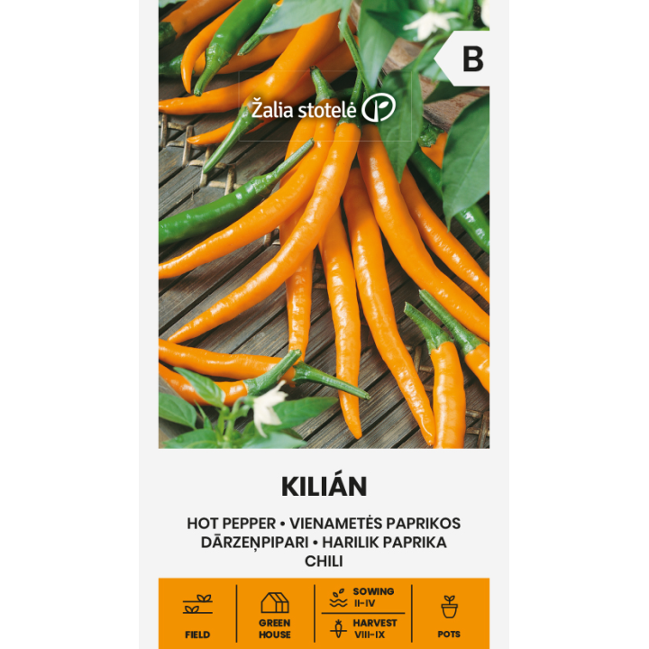 Pimiento picante Kilian - Semillas