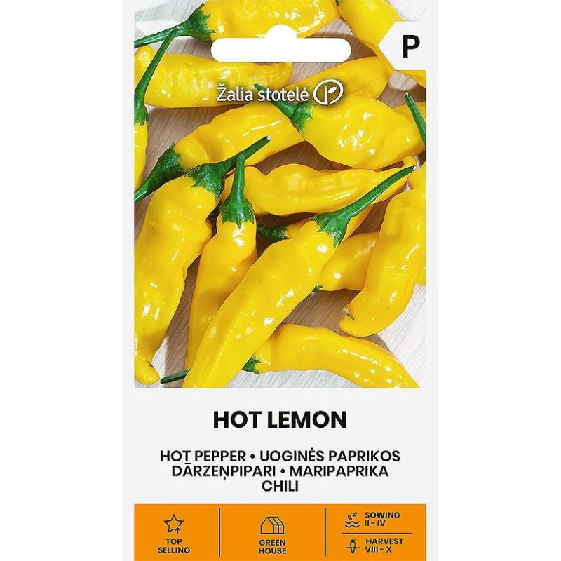 Pimiento picante Hot Lemon - Semillas