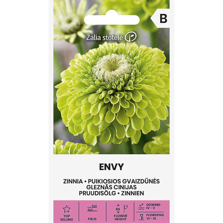 Semillas de Zinnia elegans lilliput mixtas, variadas, flor zinia