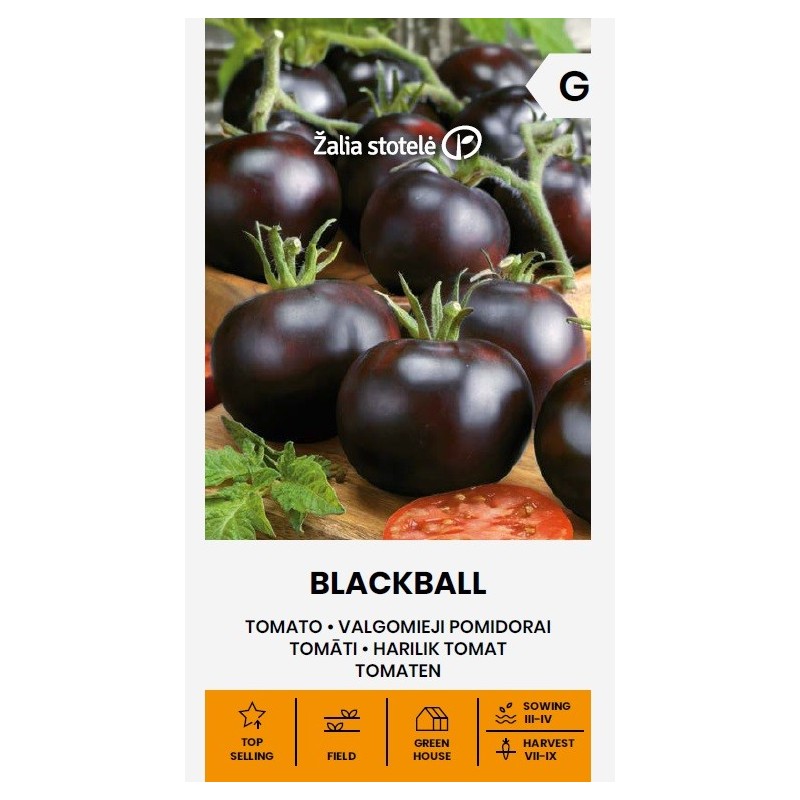 Tomate Blackball - Semillas