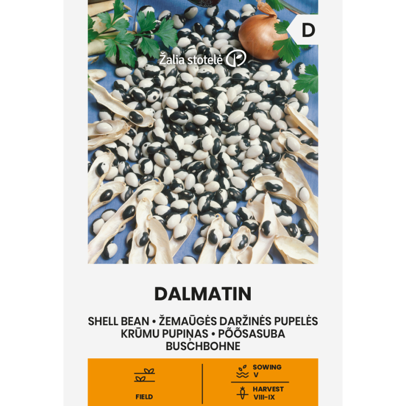 Judía Dalmatin - Semillas