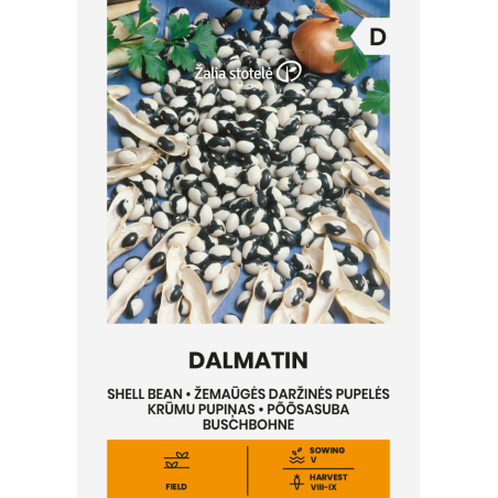 Judía Dalmatin - Semillas