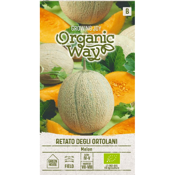 Melón Retato degli Ortolani - Semillas