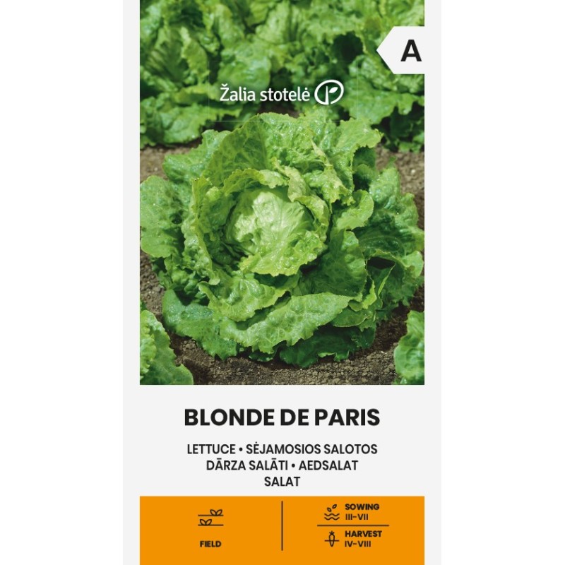 Lechuga Blonde de Paris - Semillas