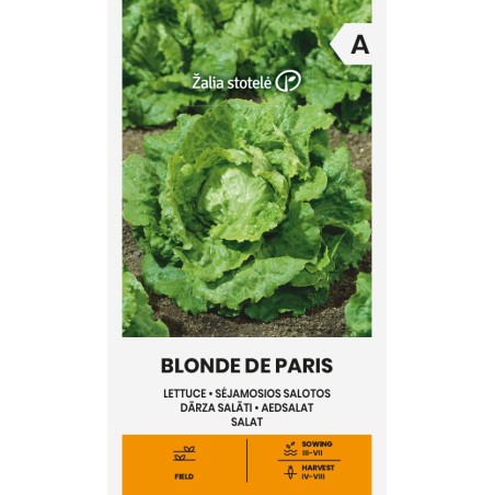 Lechuga Blonde de Paris - Semillas