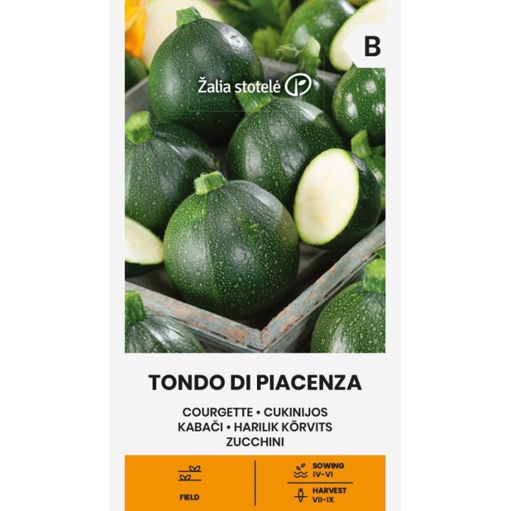 Calabacín Tondo di Piacenza - Semillas