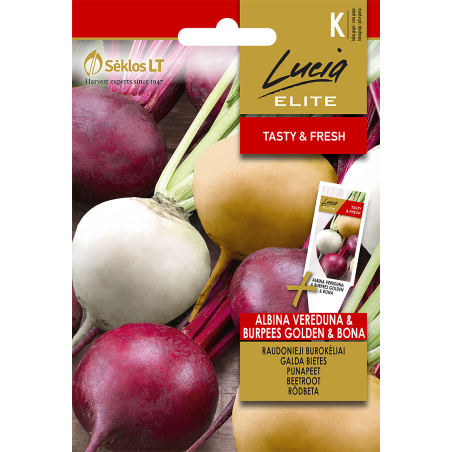 Remolacha blanca, dorada y roja - Semillas