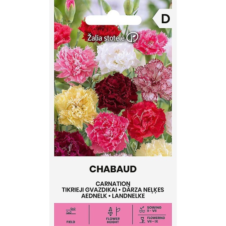 Clavel Chabaud - Semillas