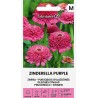 Zinnia Zinderella Púrpura - Semillas