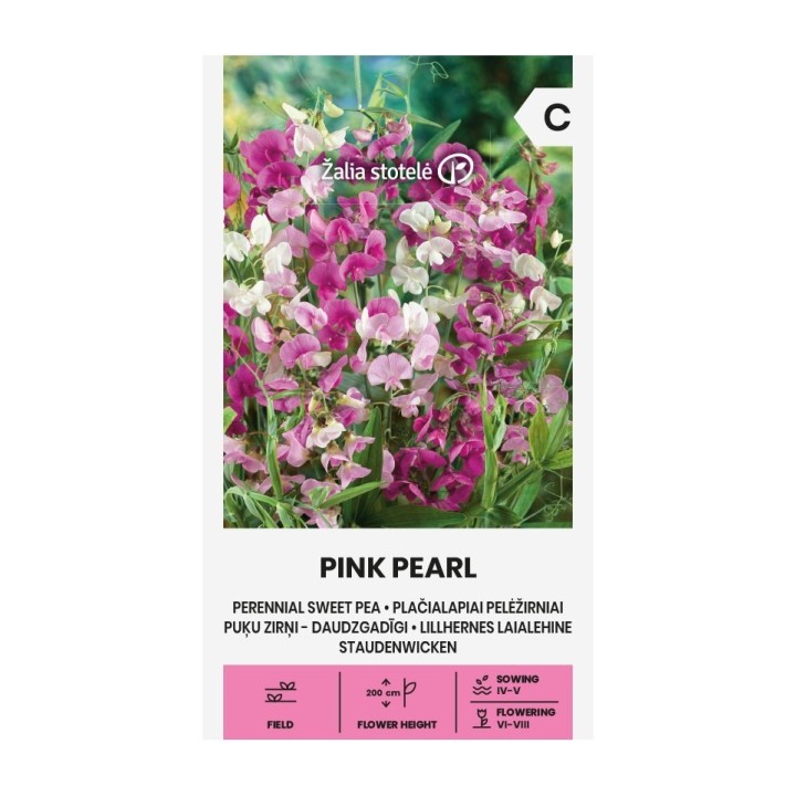 Semillas guisante olor perenne (Lathyrus odoratus Pink Pearl) | EntreSemillas