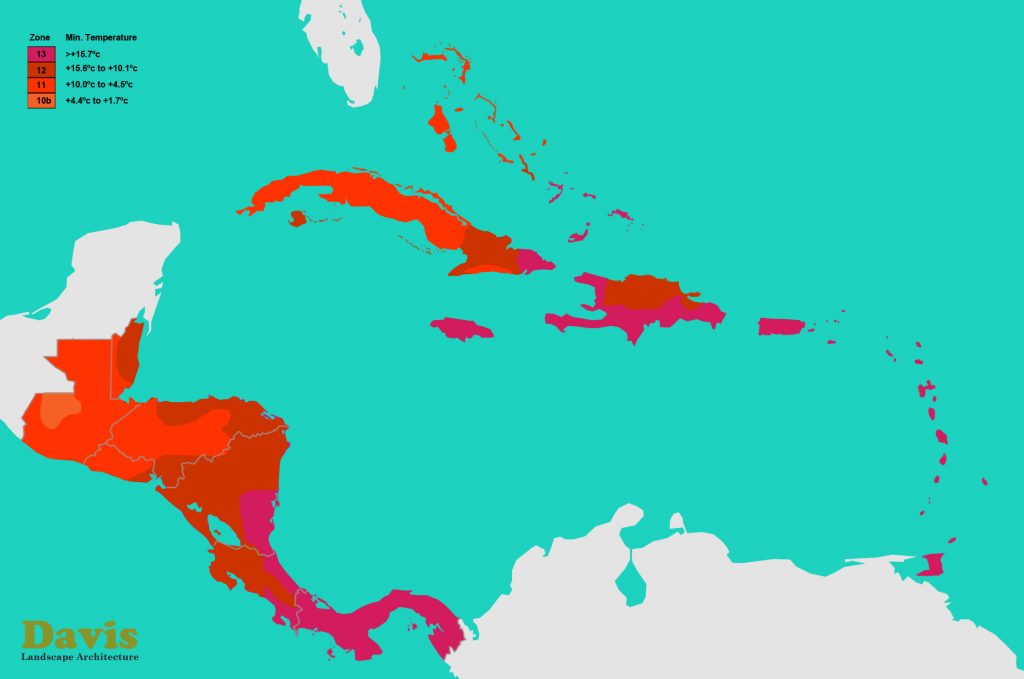 Mapa rusticidad Centroamérica