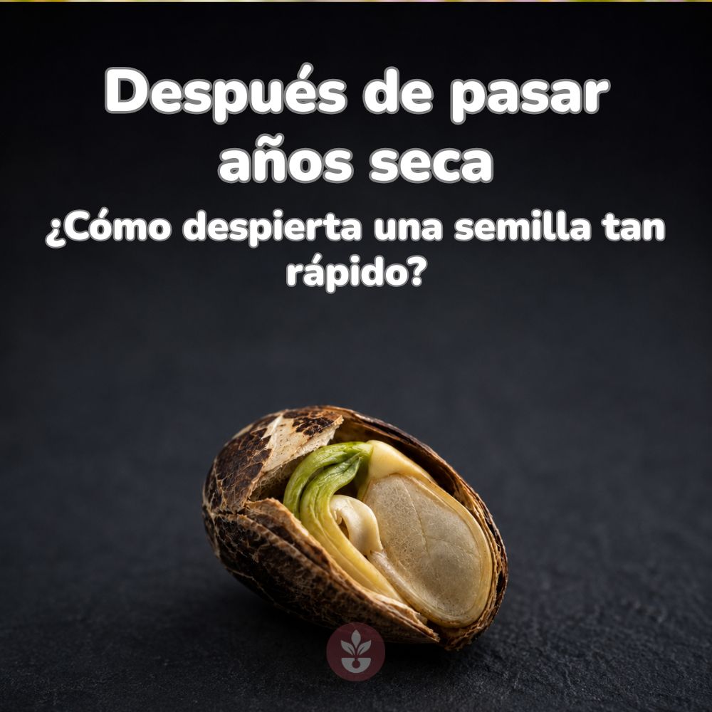 como se activa una semillas despues de años seca