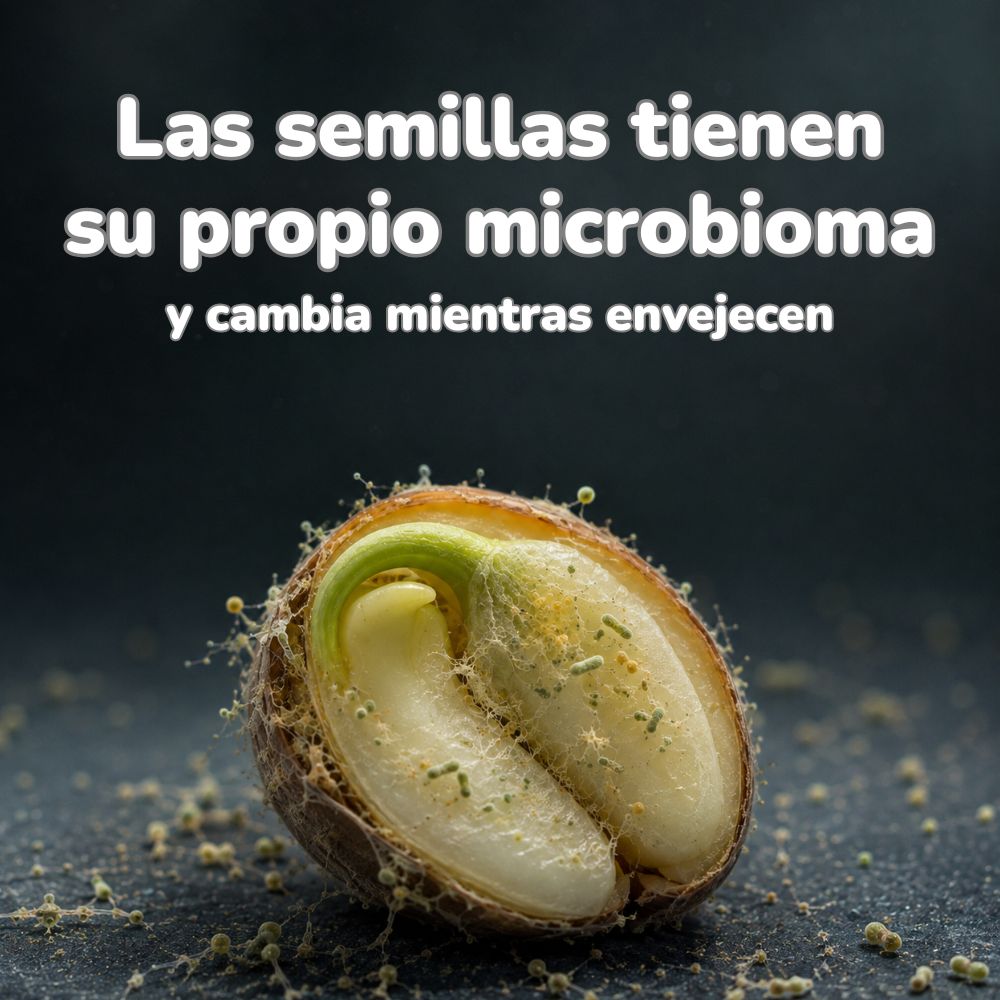 semillas con microbioma
